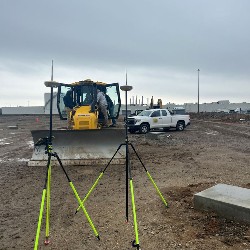 H s excavating  42precision grading