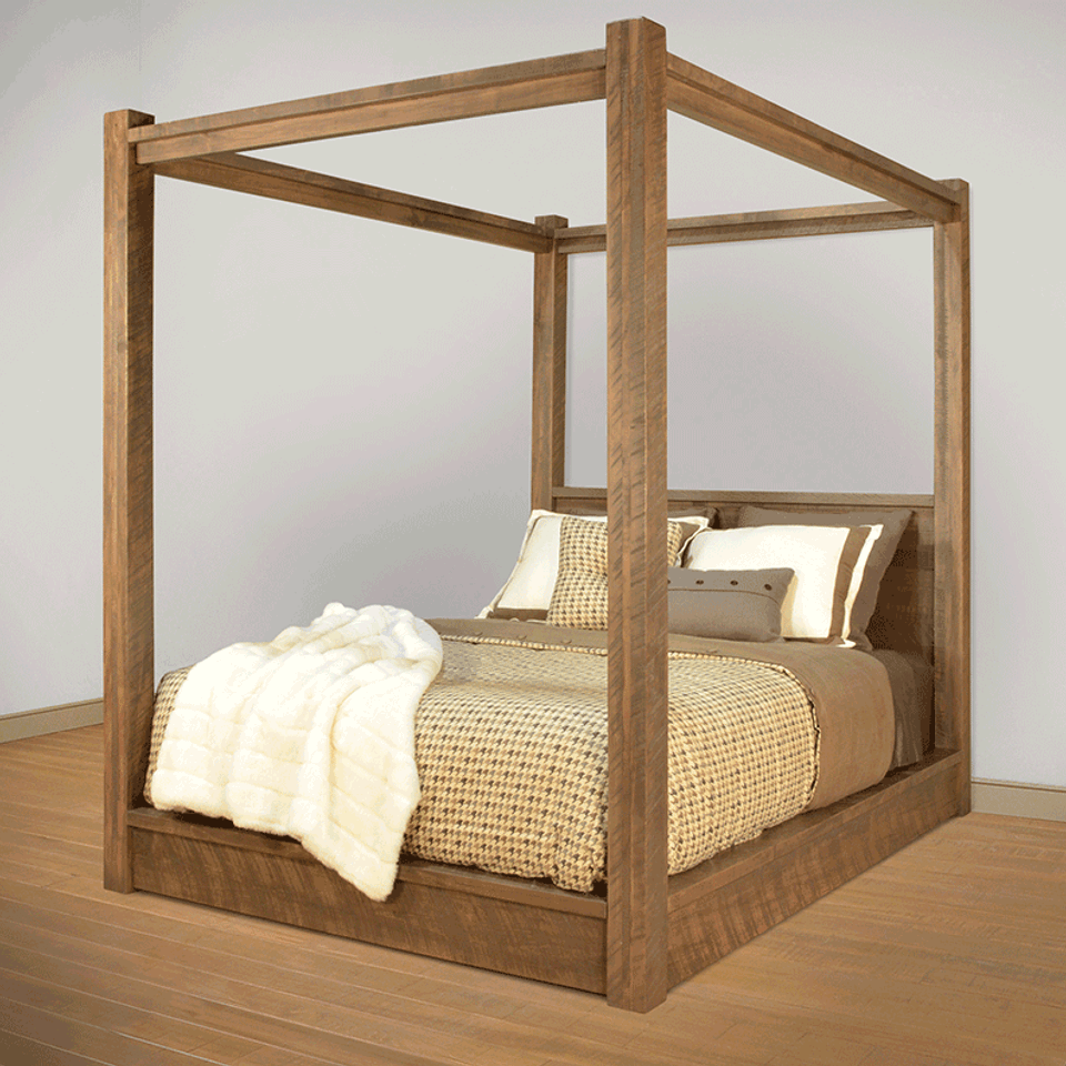 Greystone bedroom bed in room sct
