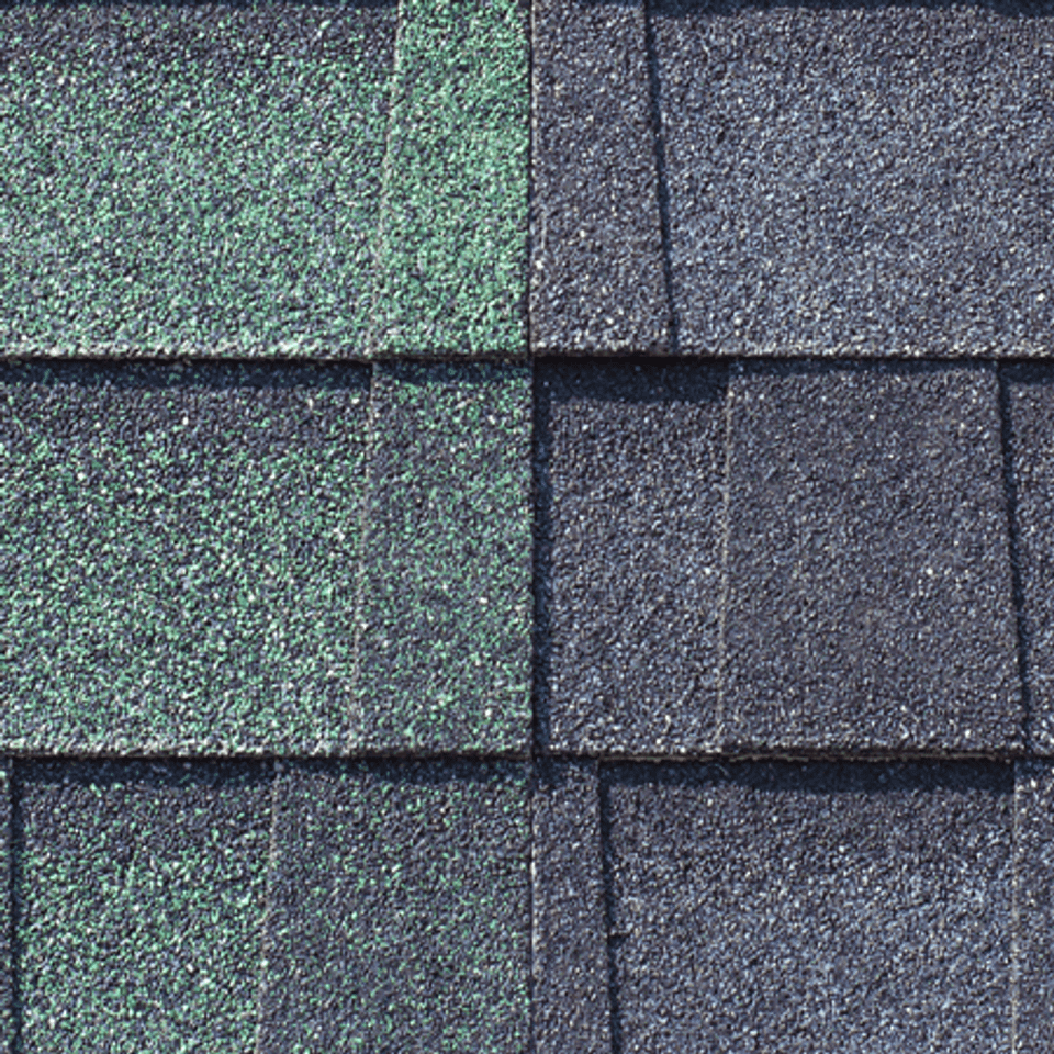 Services roof before and after