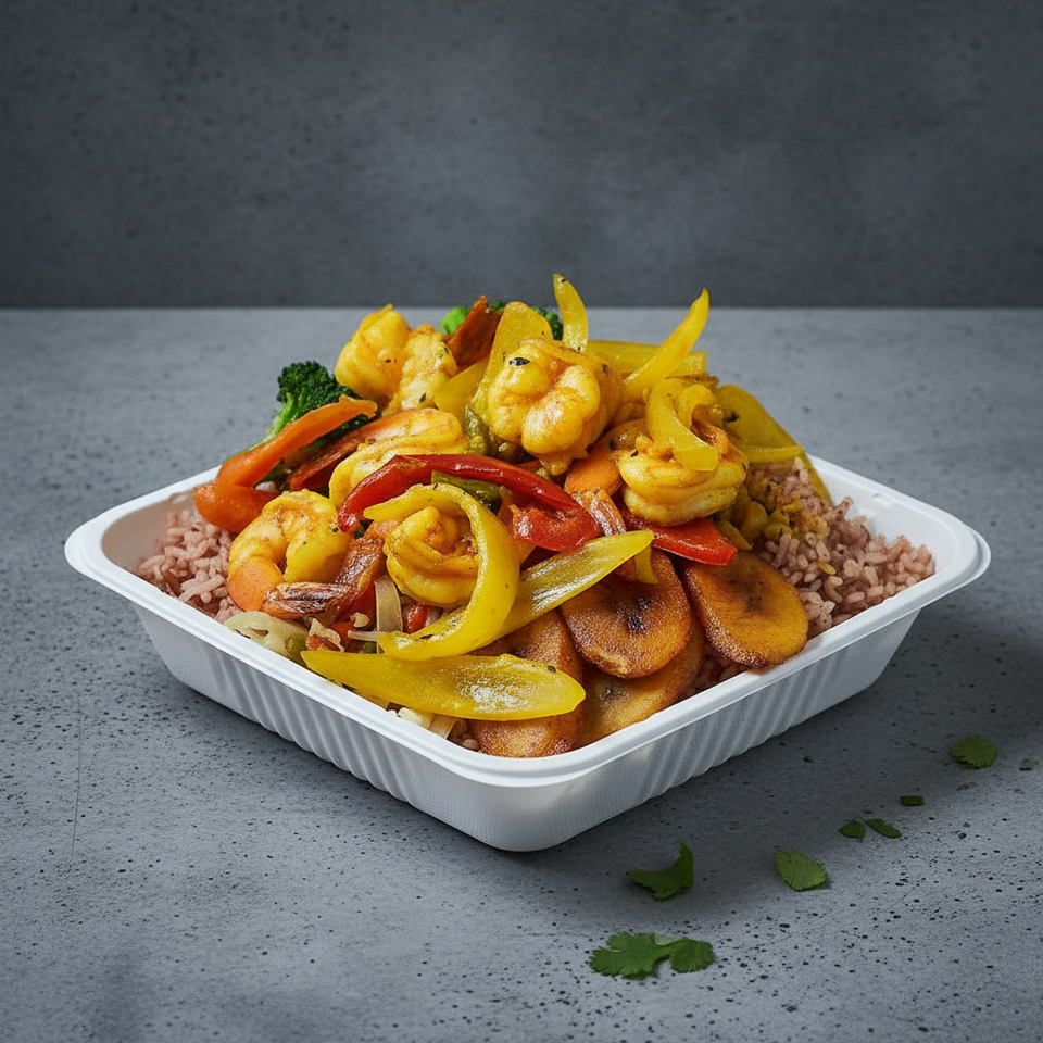 Curry Shrimp Rice and Peas The Ultimate Krave