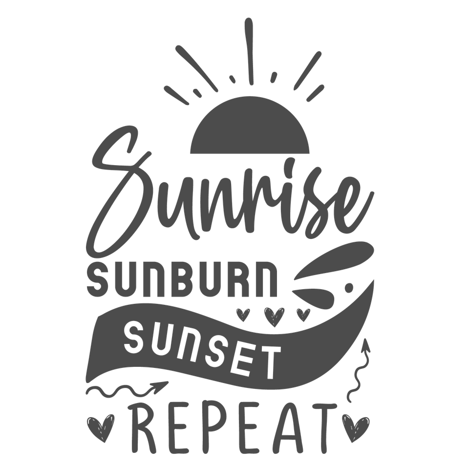 Beach   sunrise sunburn sunset repeat 2