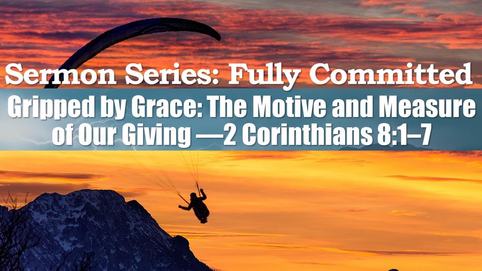 Fully committed sermon series title slide