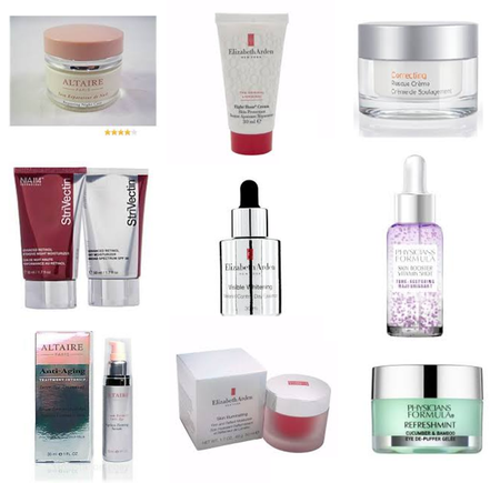 Various skincare items for many types of skin conditions at very low wholesale prices.