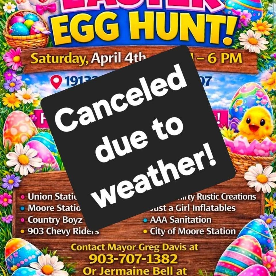 Canceled easter egg hung 04 04 26