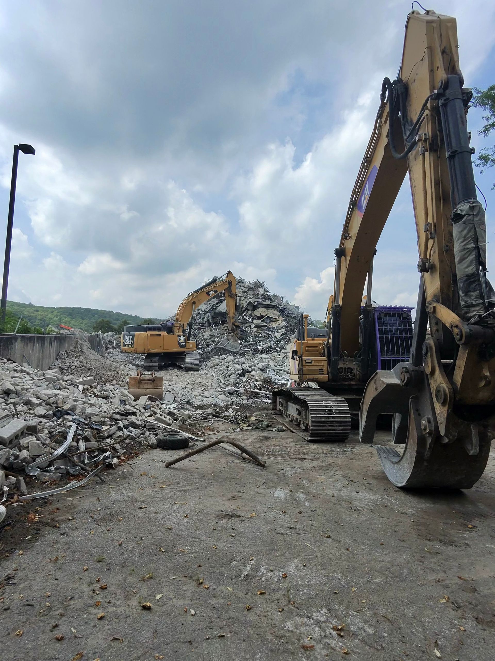 Industrial demolition and cleanup by Prestige Operations