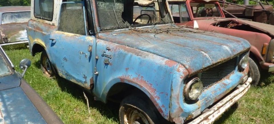 Antique truck up for auction at Kaufman Bros. Auctions