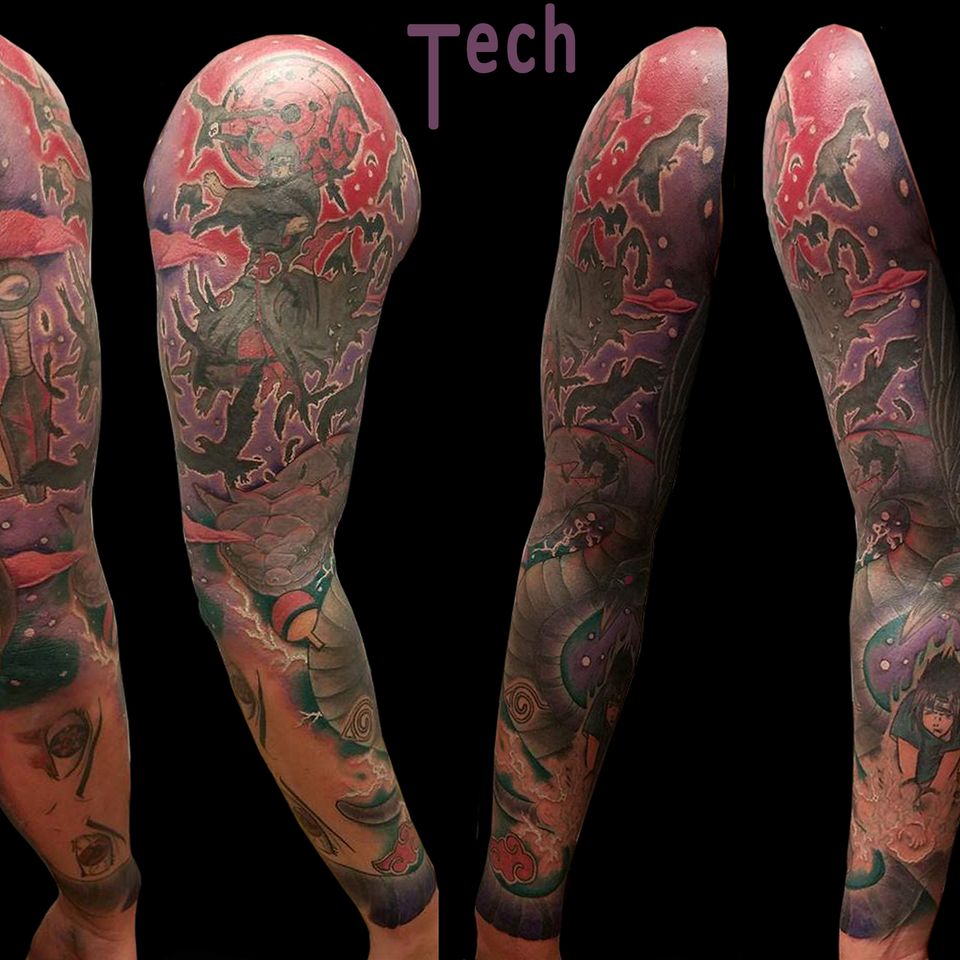 Tech anime sleeve 