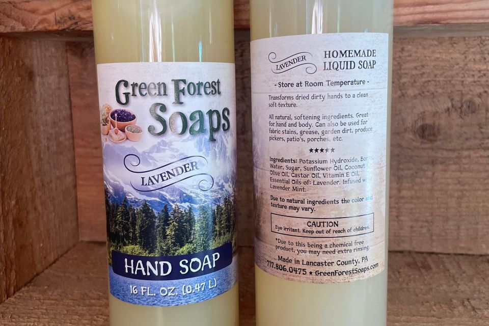Lavender Hand & Body Wash by Green Forest Soaps & Salves