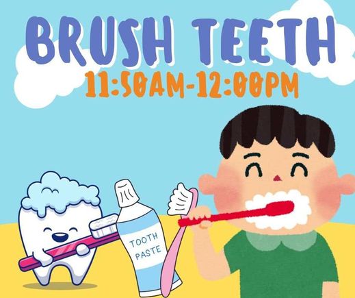 Brush your teeth