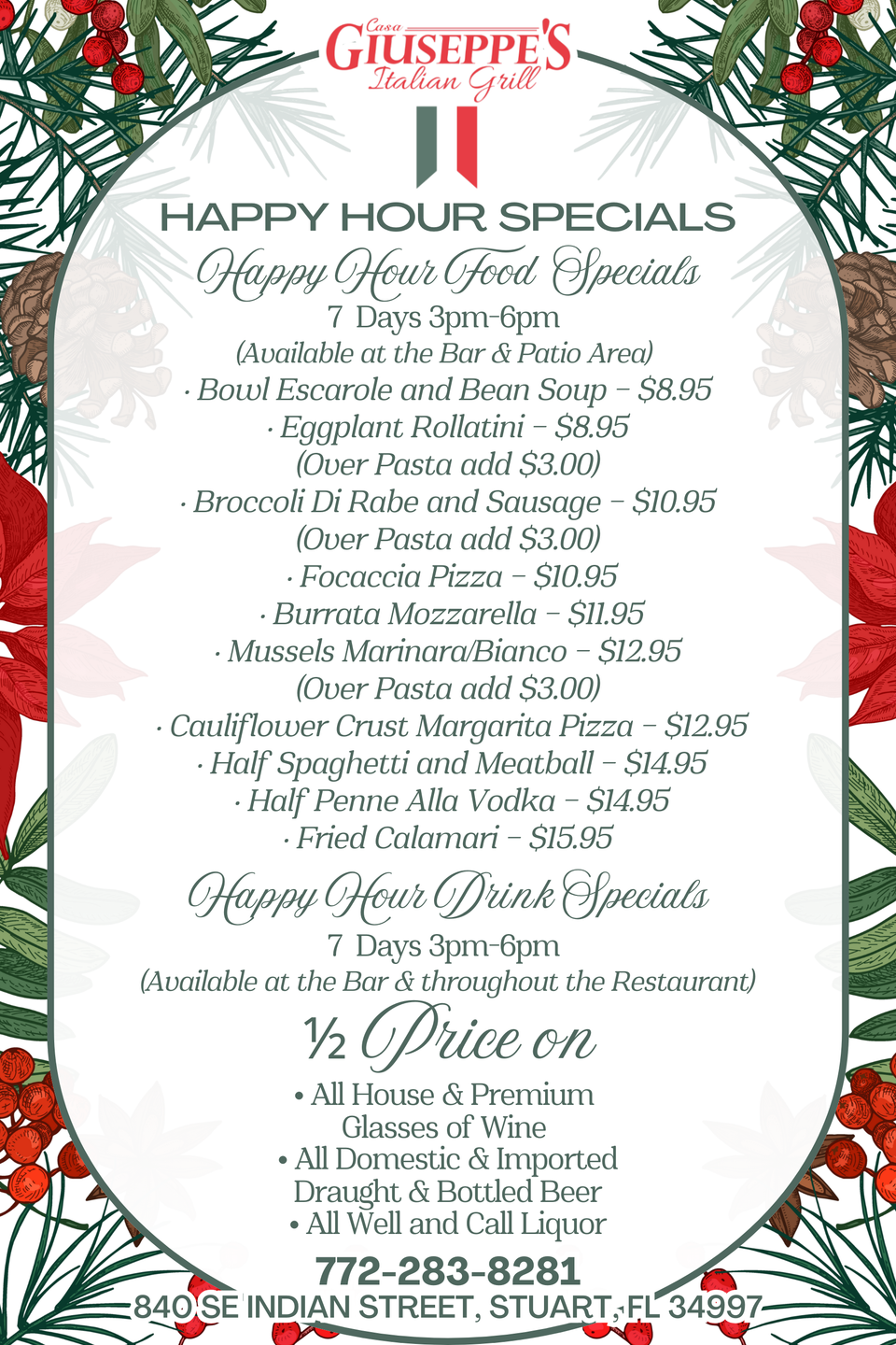Ig size cg new happy hour food   drink specials