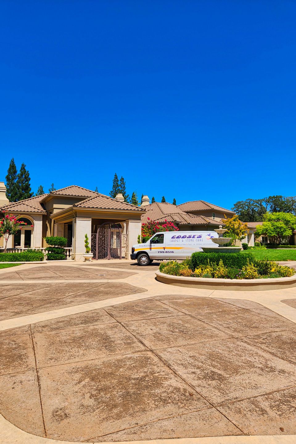 granite bay travertine stone restoration
