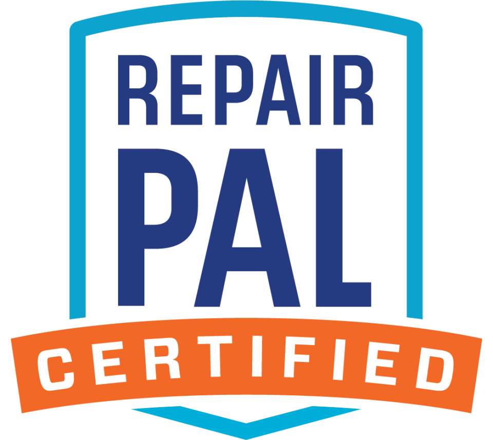 RepairPal Certified Repair Shop certification logo.