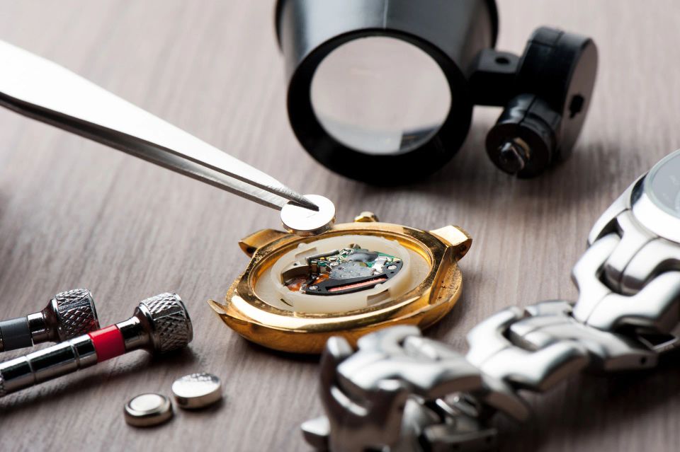 Watch battery replacement