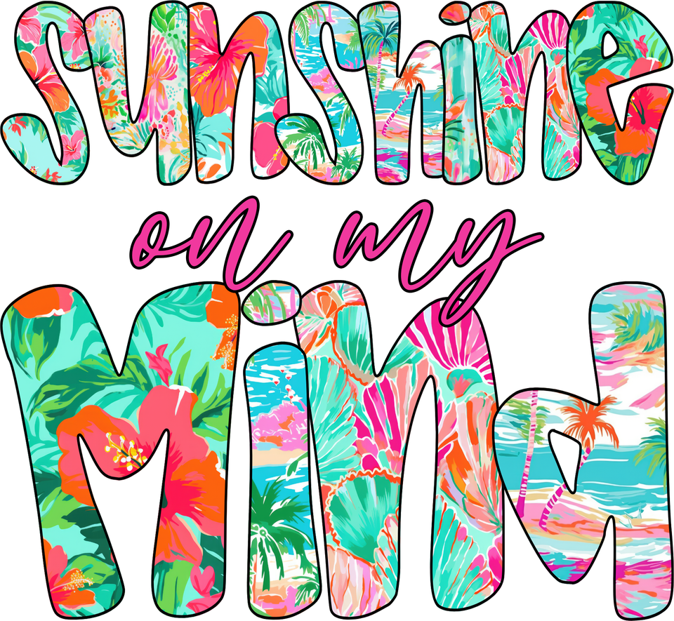 Beach   sunshine on my mind