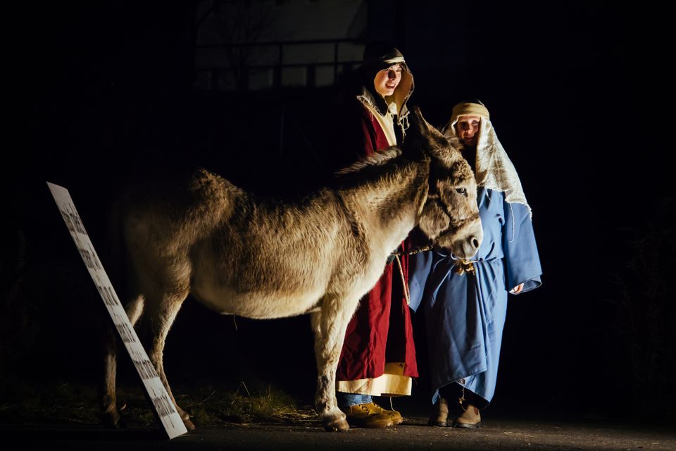 Free drive through nativity