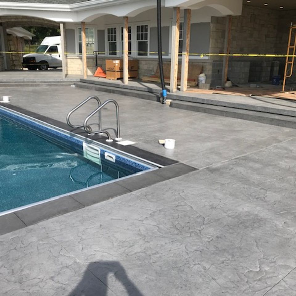 Pool deck