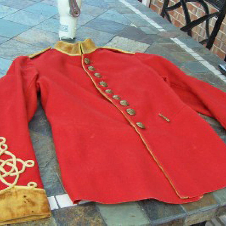 Zulu war era british soldier dragoon uniform jacket files20170913 26075 navm0v