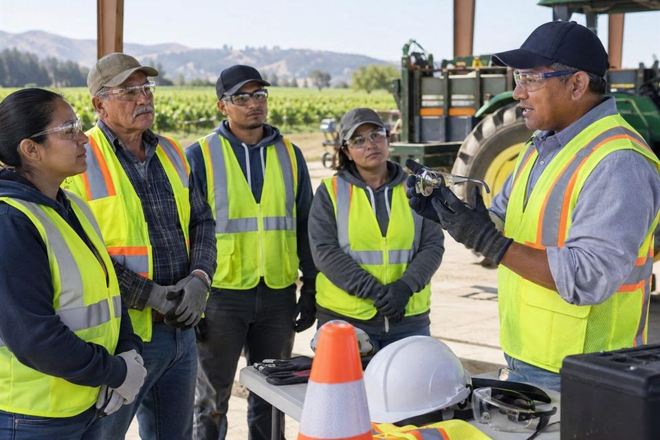Workplace safety and training