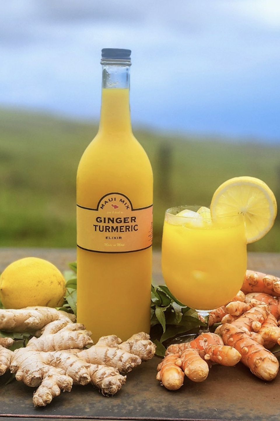 Ginger turmeric elixir