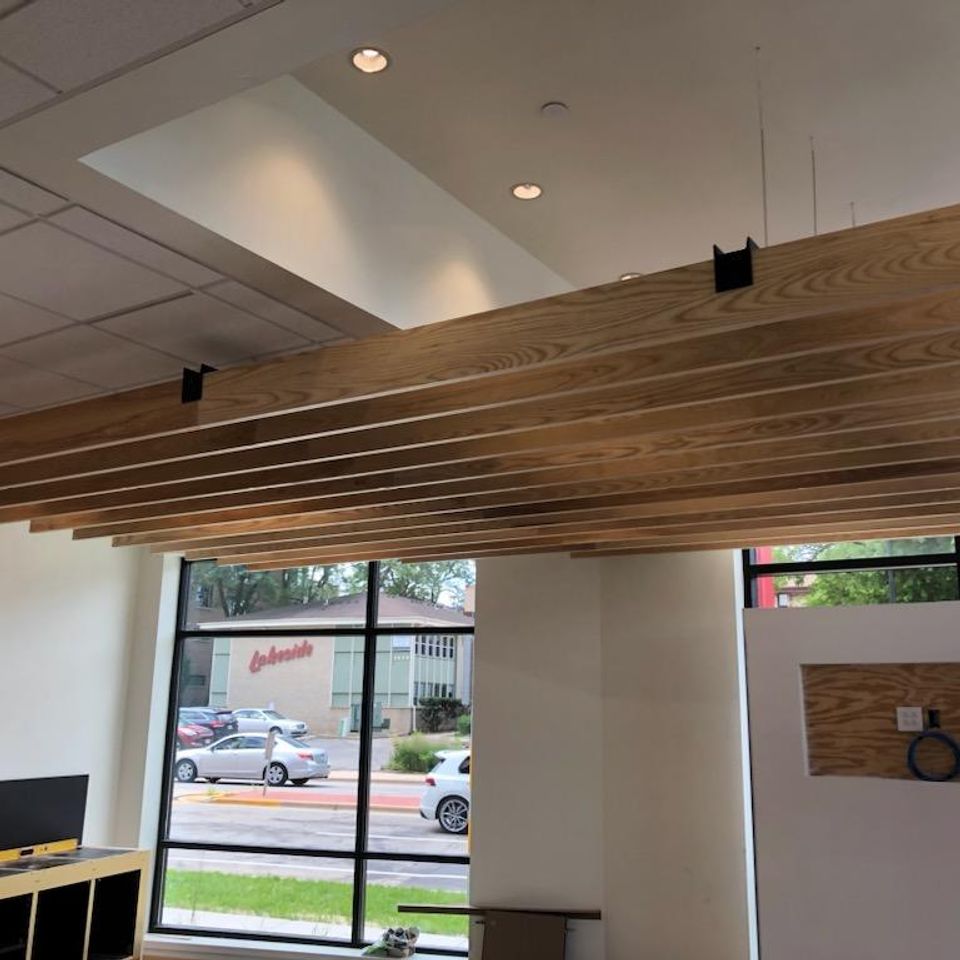 Ceiling beams