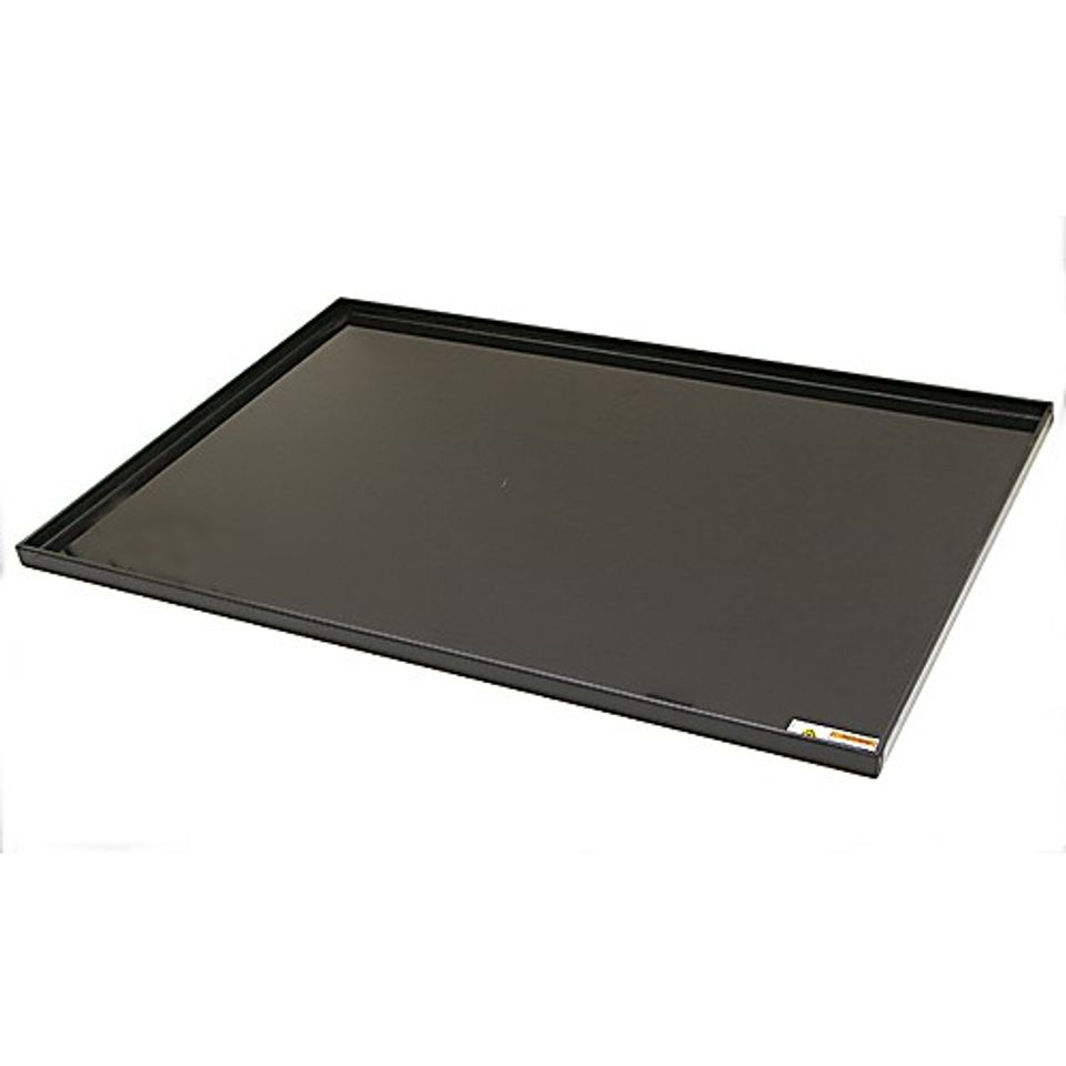 Ductless fume hood spill tray