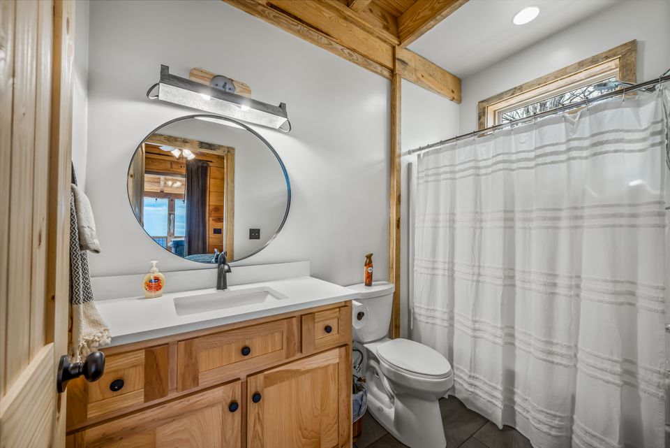 Forever downstairs master bathroom