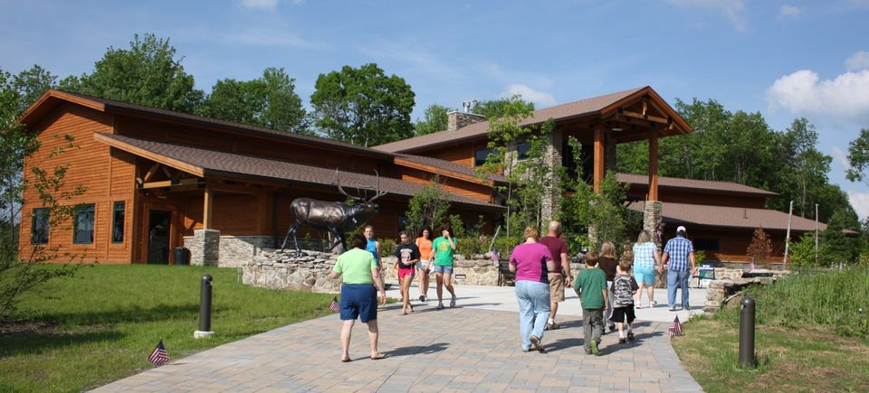 Elk Country Visitors Center in Benezette, PA