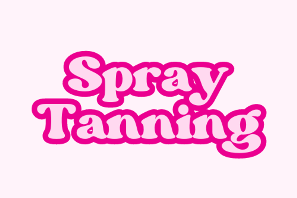 Spray tan