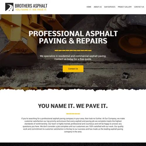 Asphalt and paving