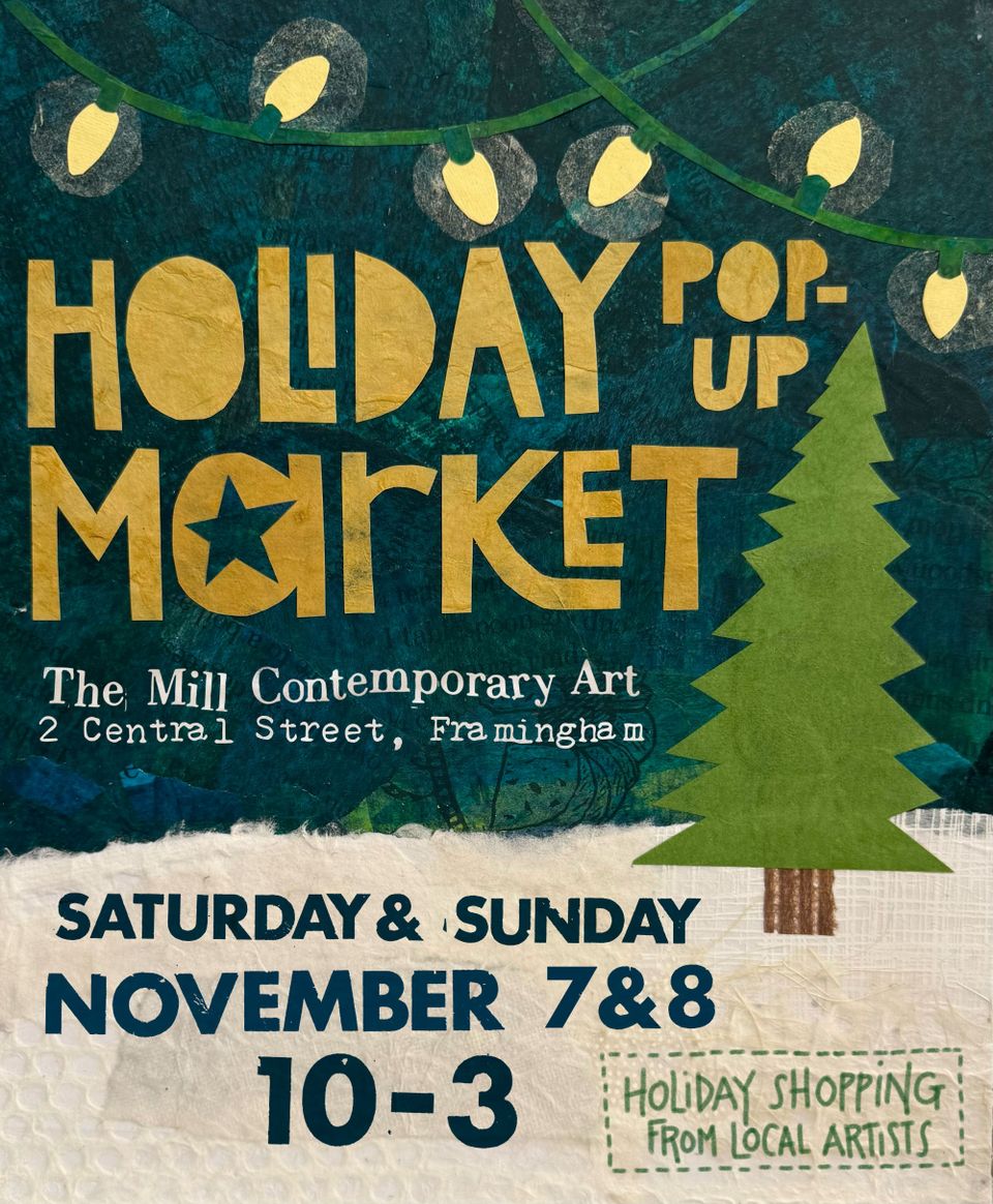 The flyer of the 2026 Holiday Pop-up Market