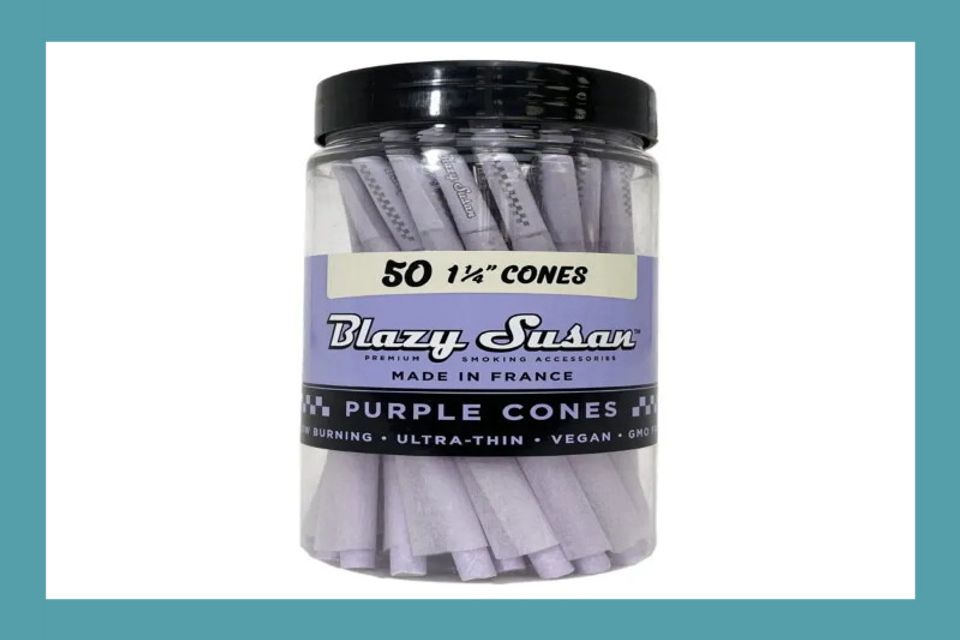 Blazy Susan Cone Jar 1 1/4 inch 50 ct