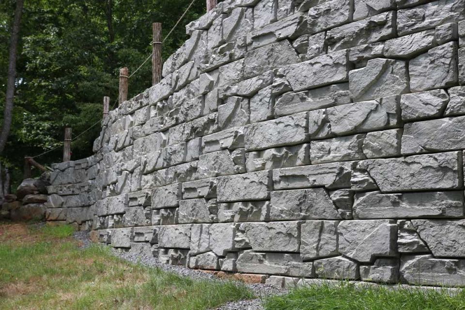 Verti block wall curve
