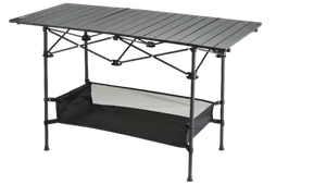 Folding camping tables