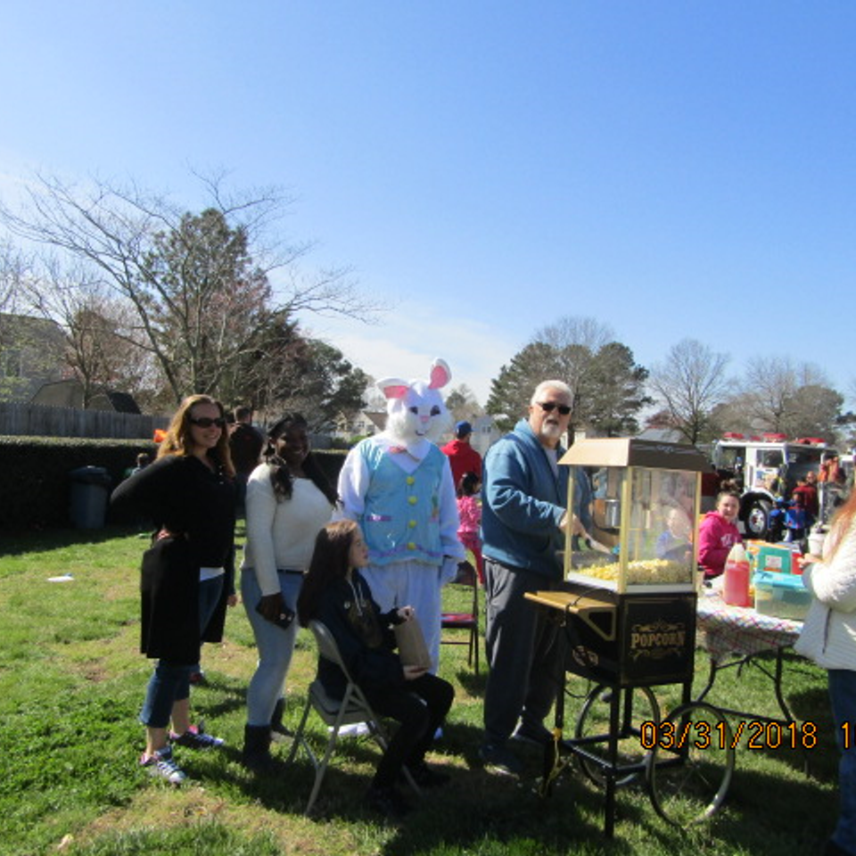 2018 egg hunt.