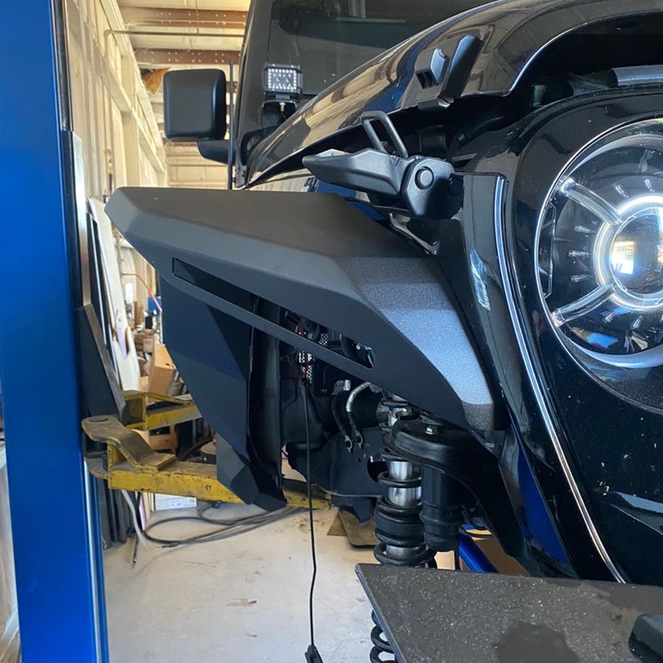 Fender installation