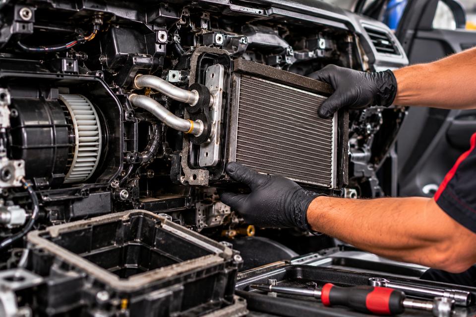 Heating system service