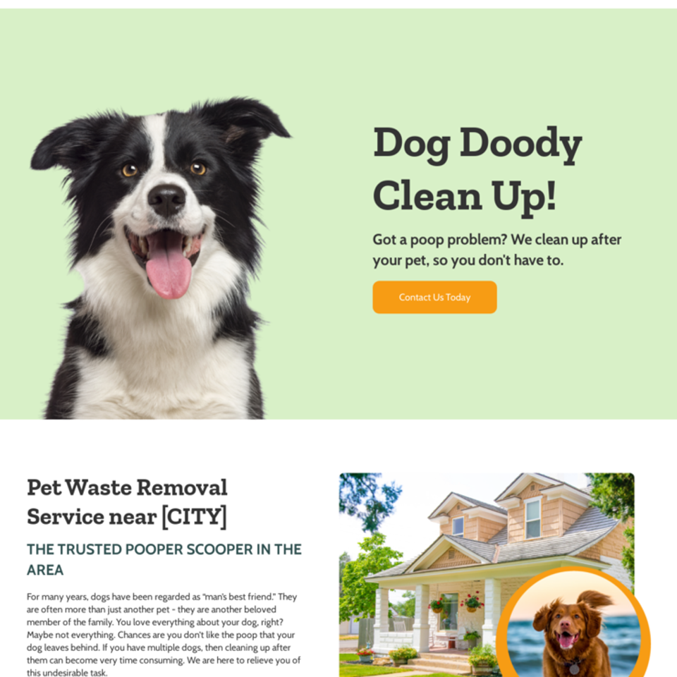 Pet waste removal