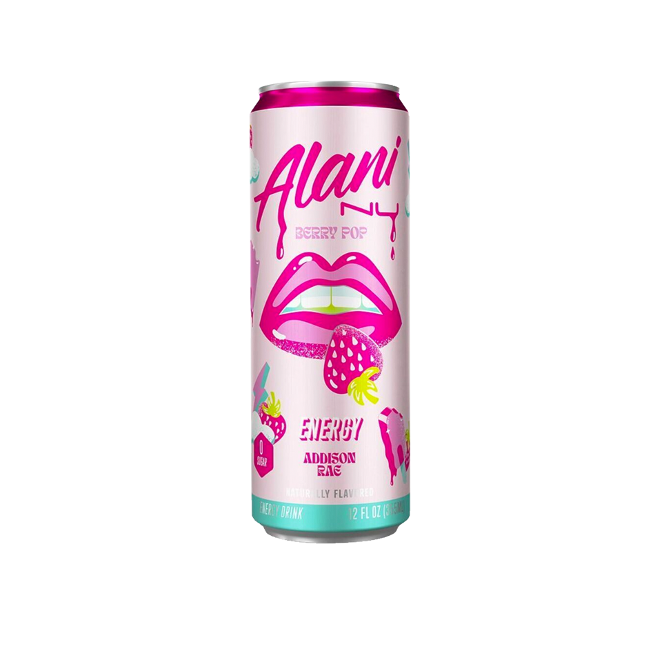 Berry pop alani energy drink