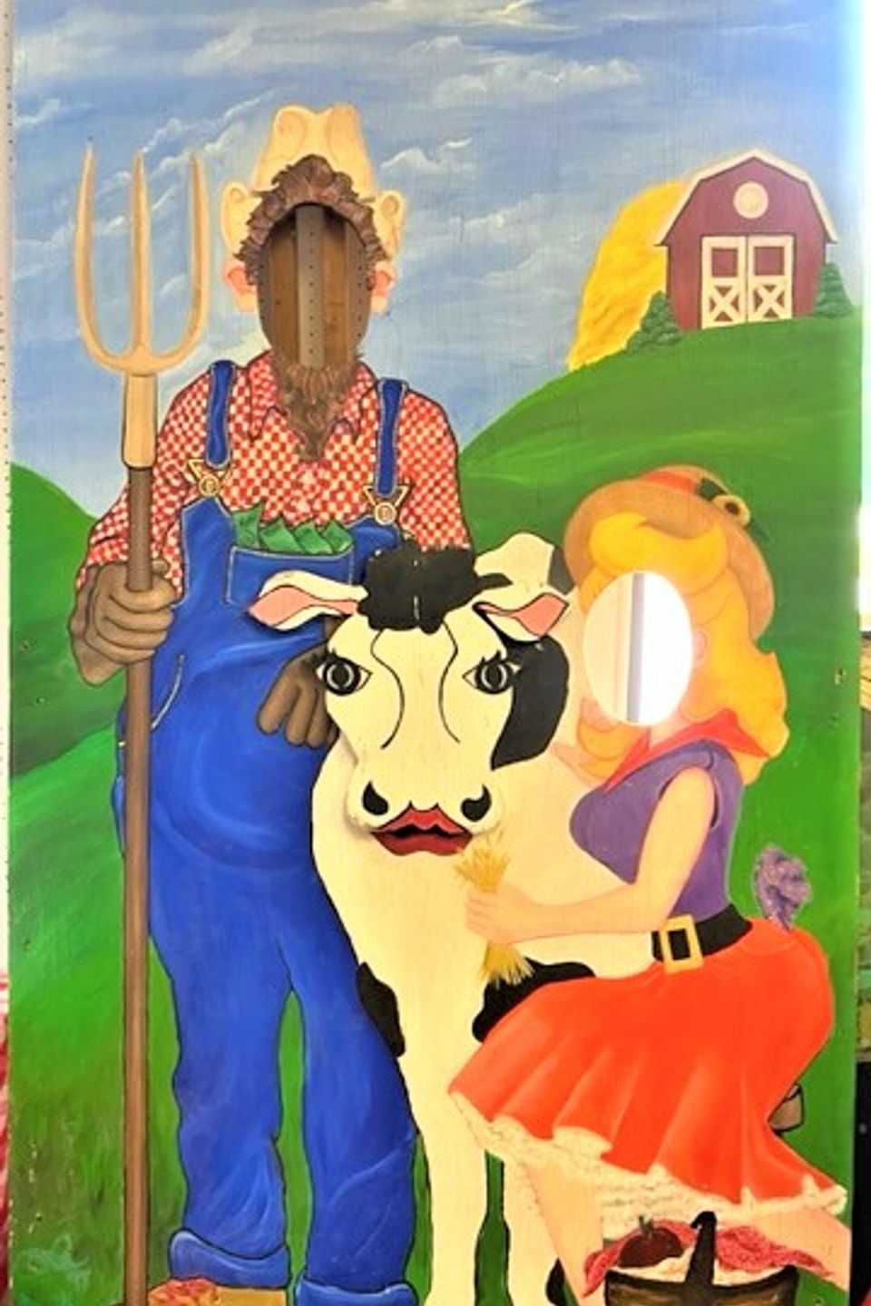 Farm scene prop