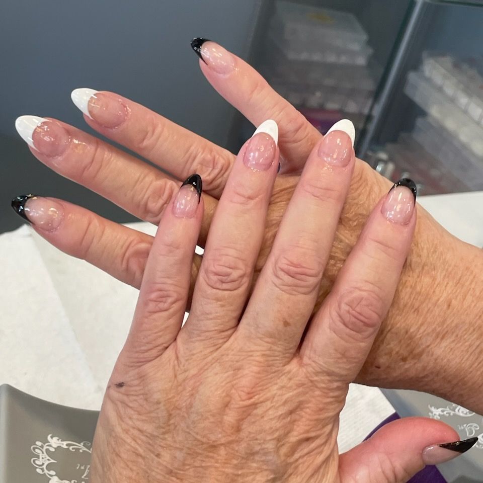 The end result of a nail service done at Nail Lovers in Sound Beach
