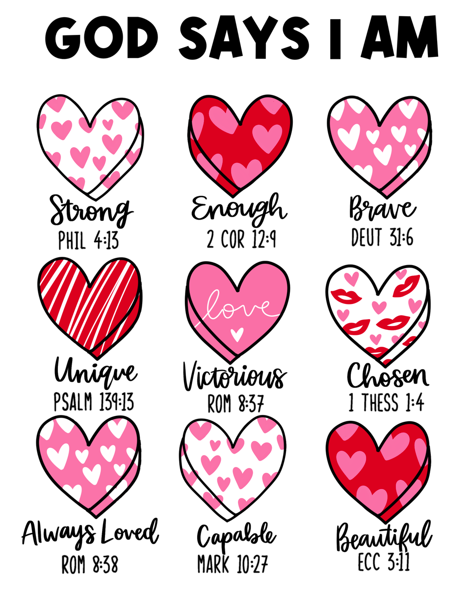 Faith   god says i am… png