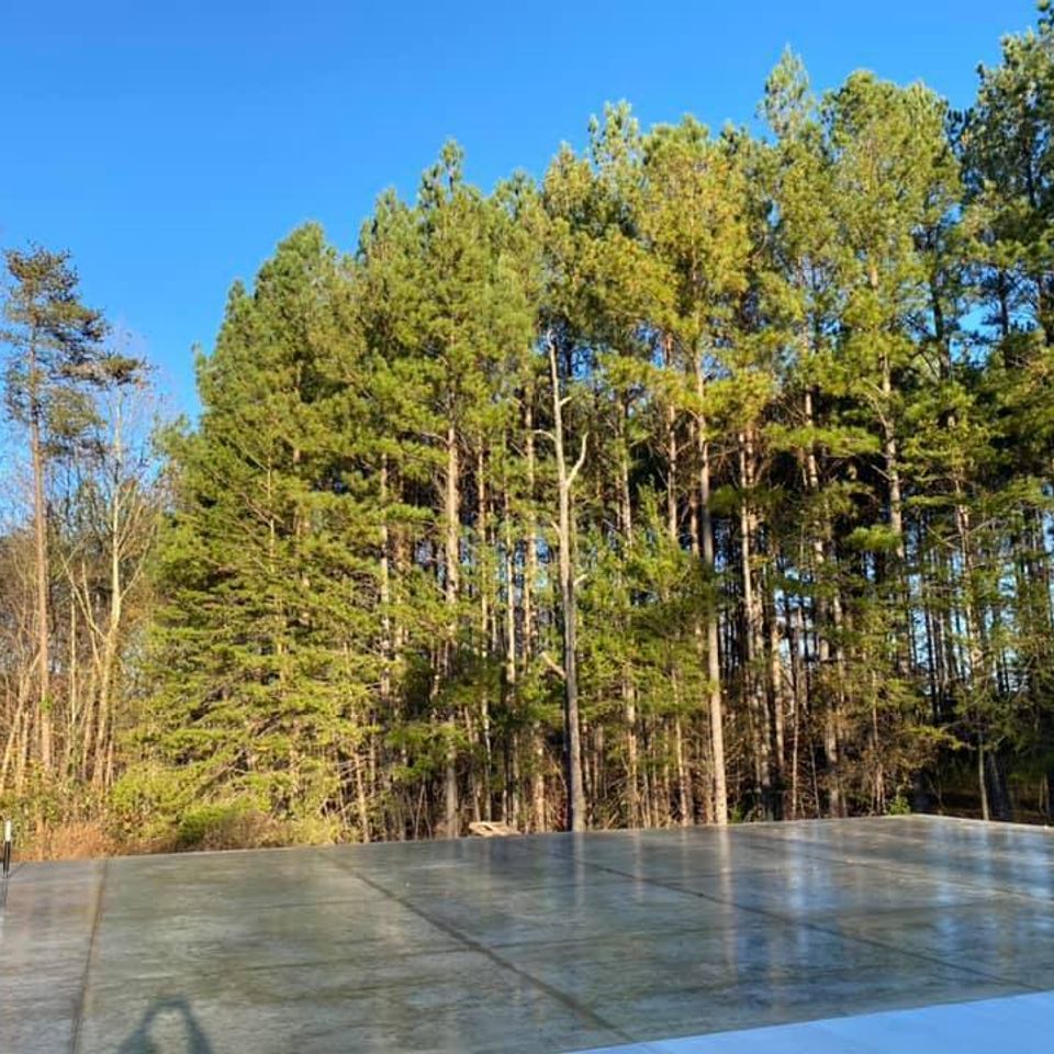 Greensboro concrete patio