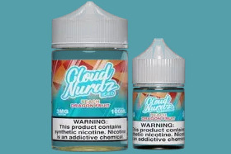 Cloud Nurdz Peach Dragon Fruit Iced