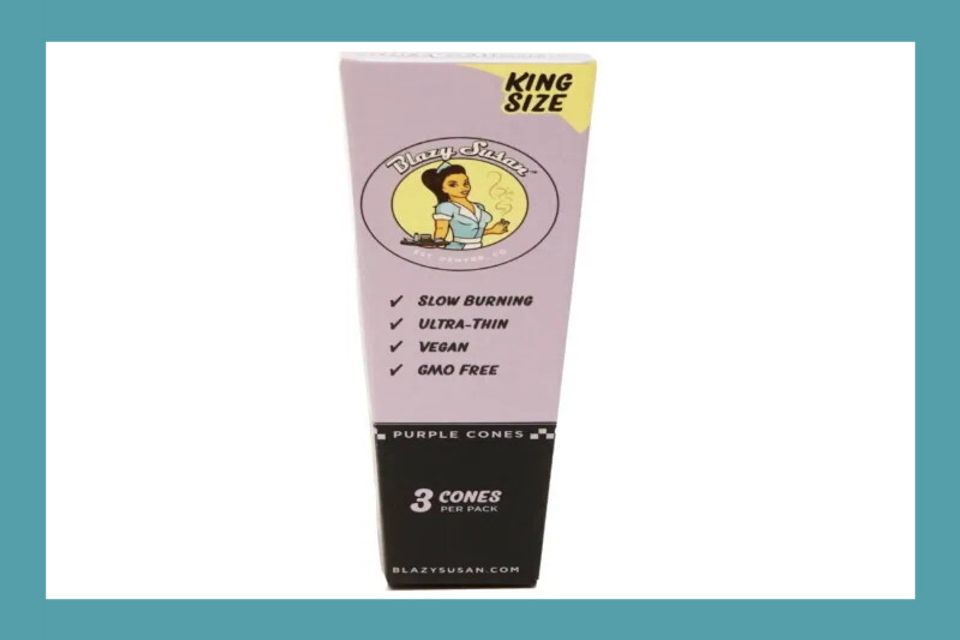 Blazy Susan Cones Purple King 3 ct