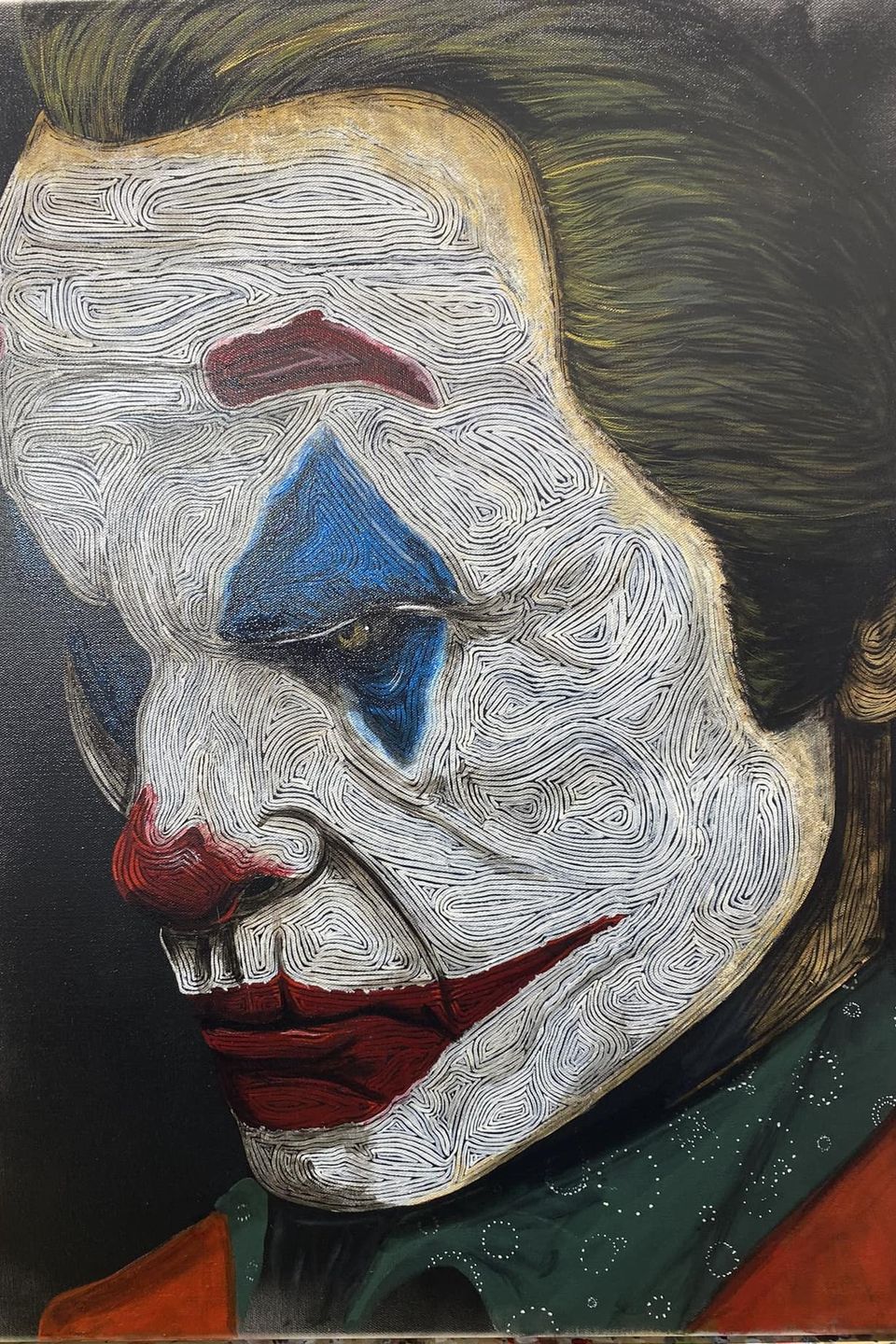 Hand-painted portrait art collection by Skeeter's Grafix.