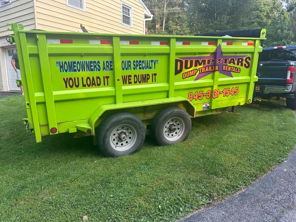 Dumpstar Dump Trailer Rentals roll off unit