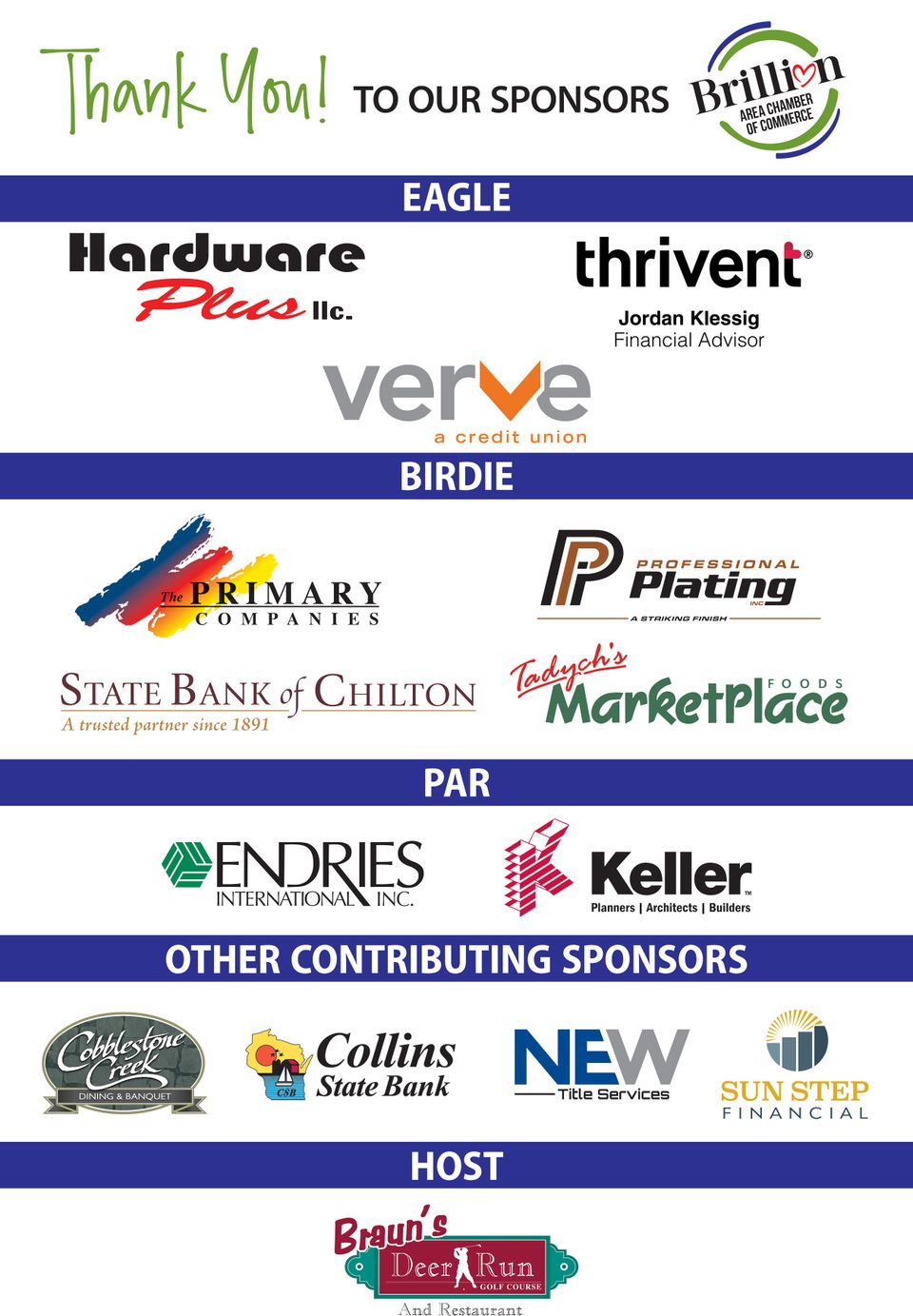 Thank you sponsors 47781