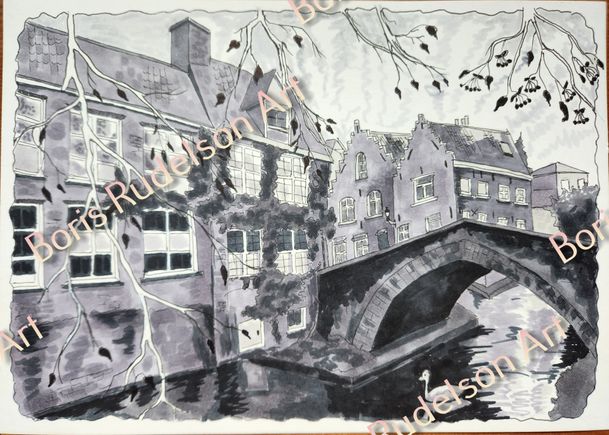 Grayscale Markers - Bruges