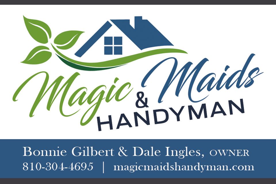 Magic maids buscard front 2