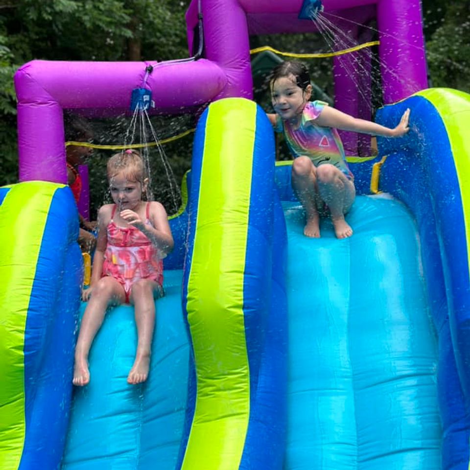 Children waterslide
